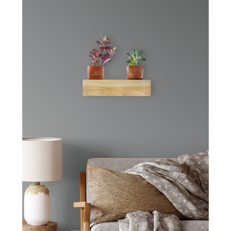 Tablette décorative Haxhire, H 6 po x l 13 po x P 6 po, Naturel