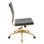 Chaise de bureau en velours Jive-1309142829