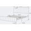 Structure de lit tapissier pour grand lit-1366857768
