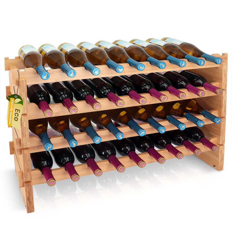 Prater 36 bouteilles en bois