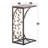 Leaf Pattern Iron Side Table Coffee Table