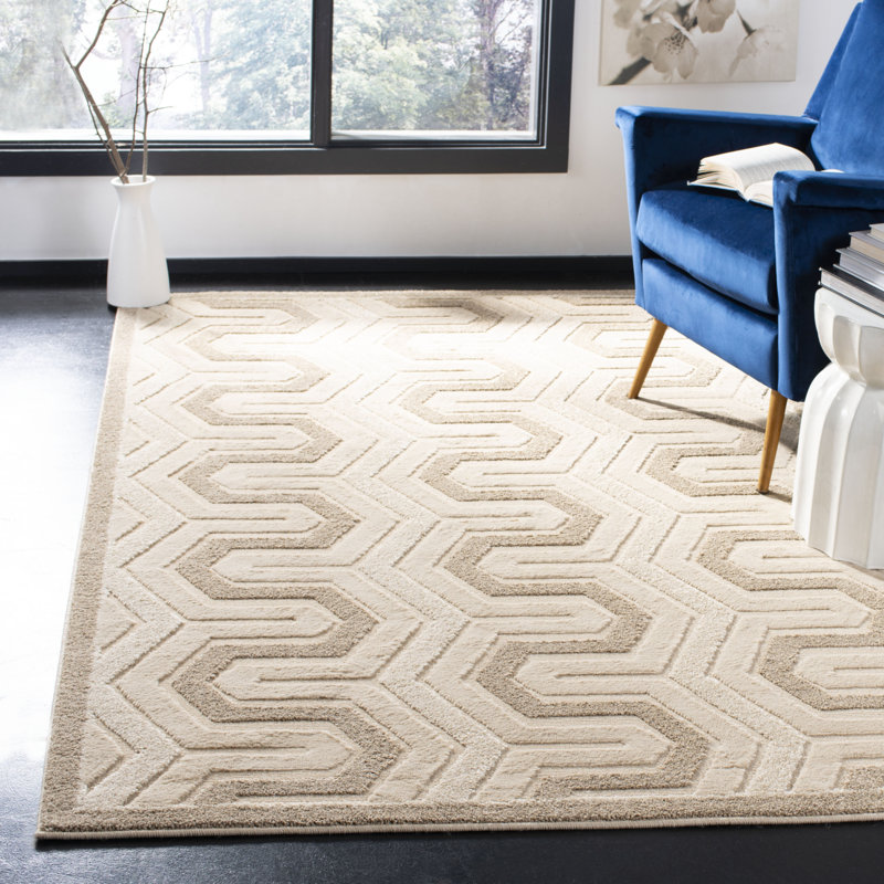 Tapis performance géométrique York, Rectangle 5 pi 3 po x 7 pi 7 po