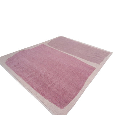 Abstract Contemporary Wool Rug