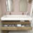 Alysa 60''Wall-Mounted Double Bathroom Vanity Set-71095541