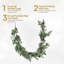 16cm Faux Garland