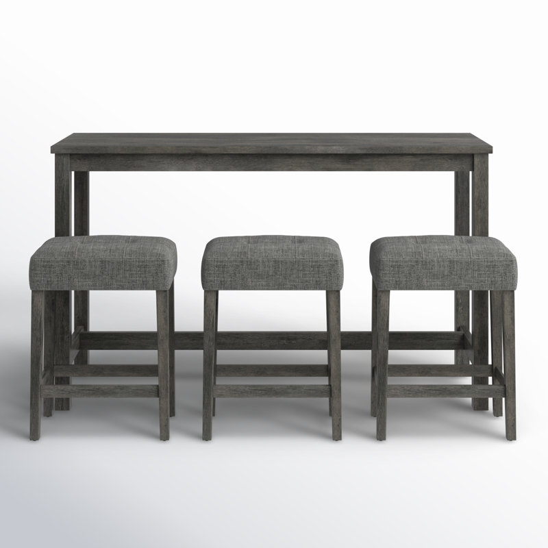 Peele 3 - Person Four Leg Dining Set