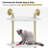 33" H x 16" W x 11" D Corner Bookshelf with Storage,Wall Mount Pipe Shelves