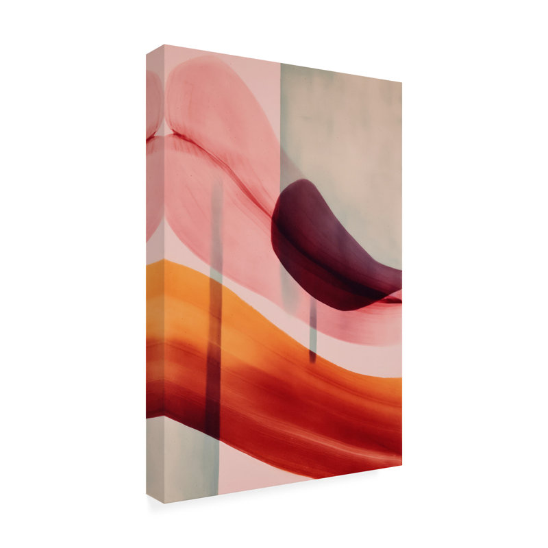 Art sur toile "Bolologic Impressions No 11", H 19 po x l 12 po