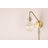 Luke Steel Plug-in Armed Sconce-1665217877