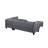 104.5" Upholstered Sofa,Chaise & Ottoman