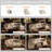 99" Leather Upholstered Sectional Sofa with Hidden Storage-387696368-387696369