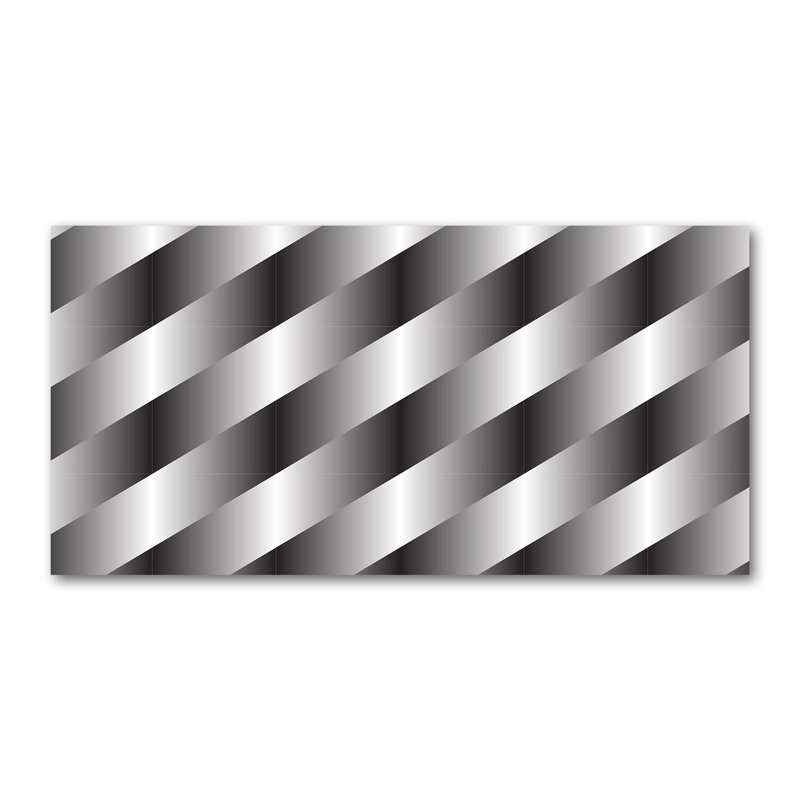 Abstraction Stripes - No Frame Print on Canvas