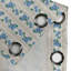 Rideau de fenêtre à 2 panneaux Astoria Grand ivoire et bleu, 50 po x 108 po, ivoire, vert-106351305