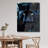 Black Panther Tempered Glass Art