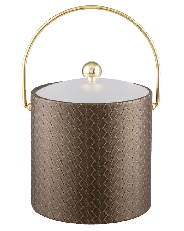 Washburn Vinyl Ice Bucket, Gold