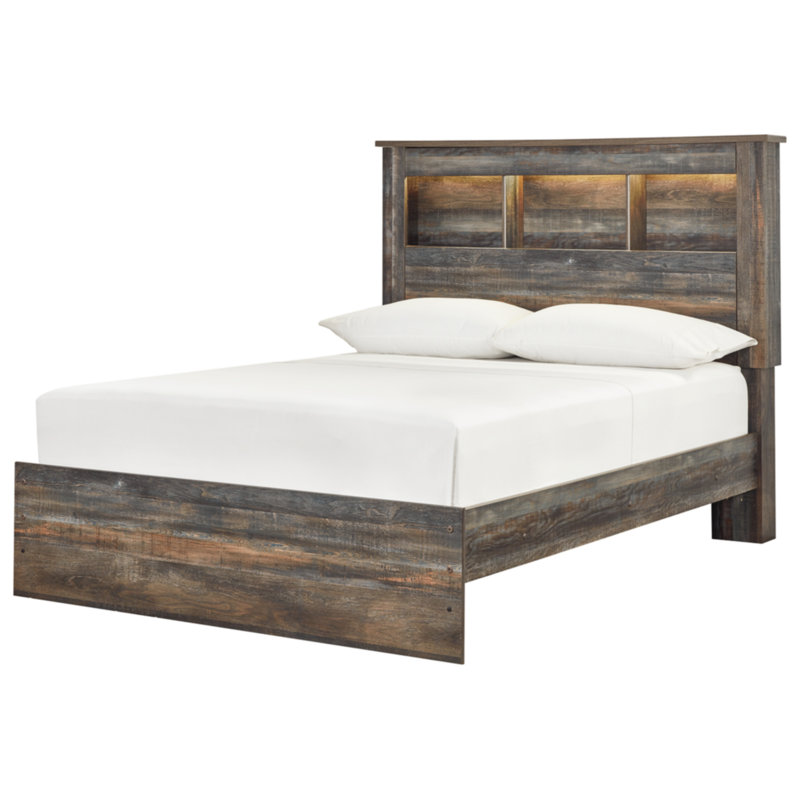 Drystan Bookcase Storage Bed, Full