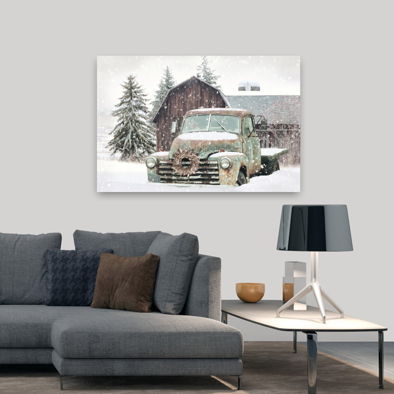 Art rustique de Noël rustique rétro, H 48 po x l 32 po