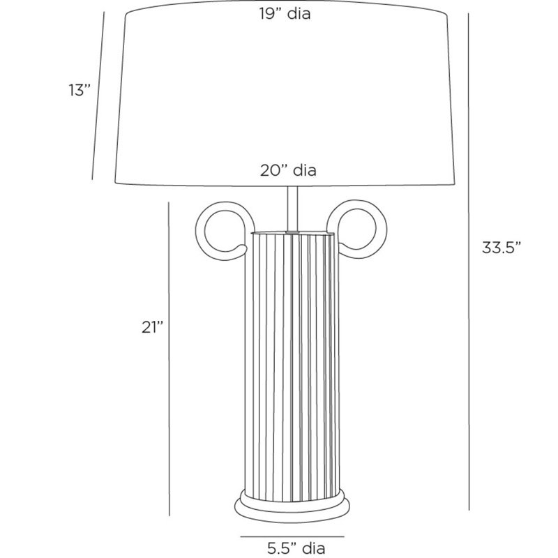 Eros Table Lamp