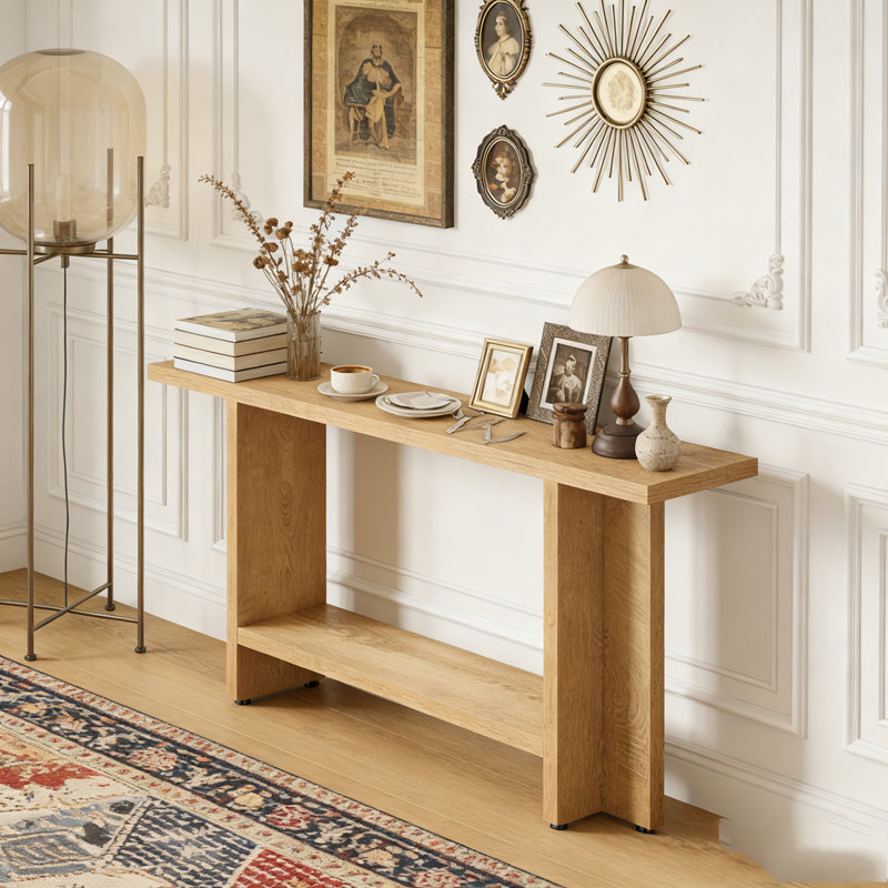 Farmhouse Sofa Hallway Console Table