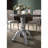Iris Round Pedestal Wood Dining Table
