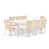 Beige / Blanc