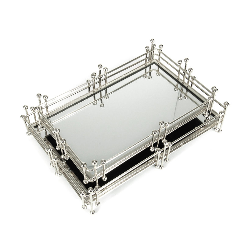 Plateau de coiffeuse Epinal, H 3,5 po x l 7,5 po x L 12 po