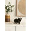 Cochon en fonte, debout