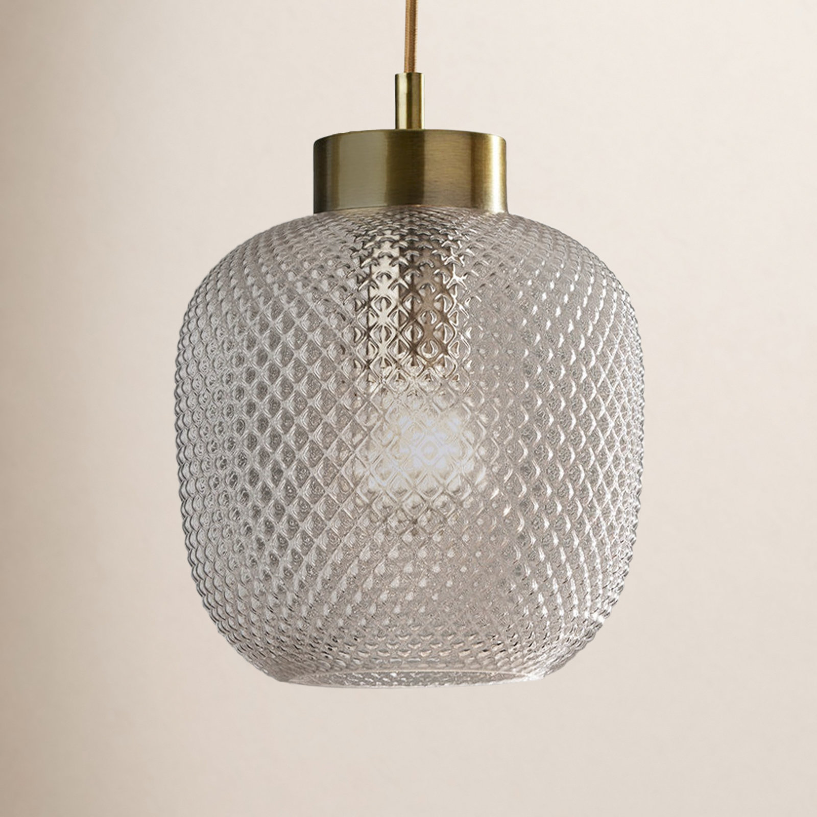 Maldives Single Light Glass Pendant