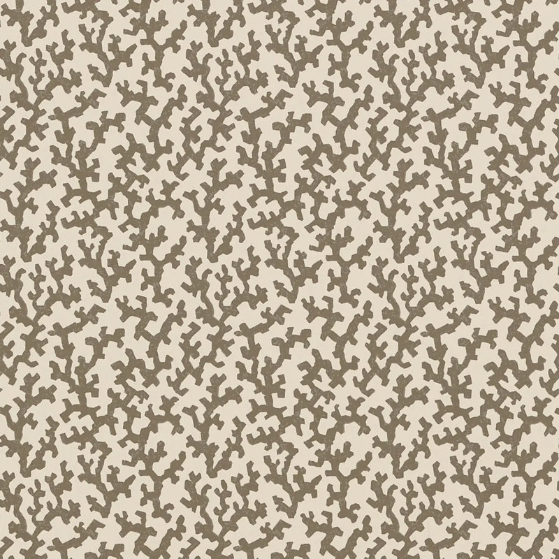 Papier peint Schumacher x Veere Grenney Folly, Brun Berber