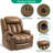 Dessia Upholstered Heated Massage Chair-681258260