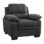 Fauteuil d'appoint capitonné Classic Gray