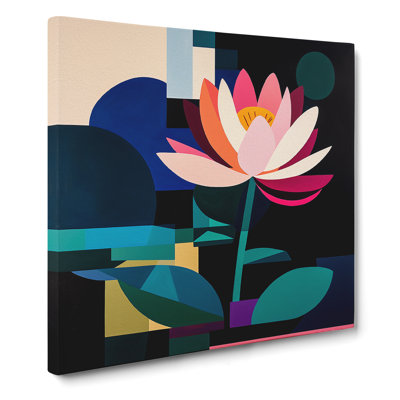 Modern Wall Art - Wrapped Canvas - Framed Print