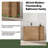 48'' Single Bathroom Vanity with Ceramic Top-382995248