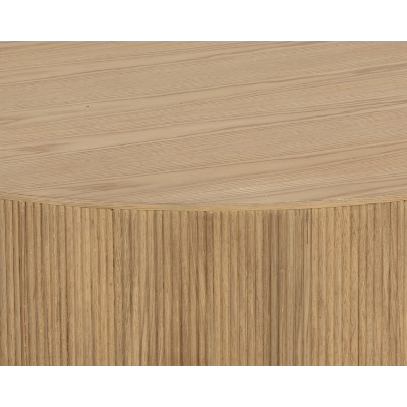 KALLA COFFEE TABLE - RUSTIC OAK - Brown