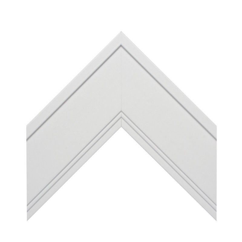 Aseer Wood Framed Mirror with Safety Backing Ideal for Bathroom/Vanity Mirror, White, 30" x 36"