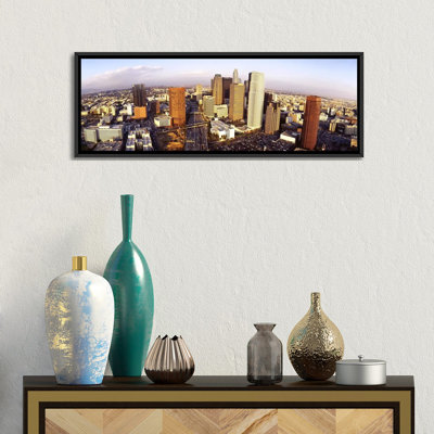 " High Angle View Of The Financial District, Los Angeles, California, USA "