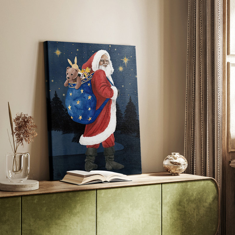 Celestial Christmas Collection B - Gallery Cavas, H 18 po x l 12 po
