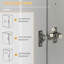 Armoire autoportante pour garde-manger