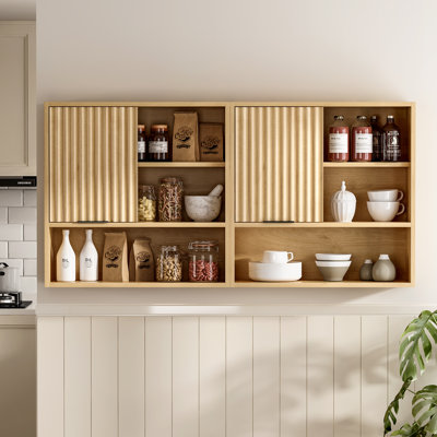 Ensemble de rangement pour salle de bain Zydi (ensemble de 2)