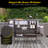 Bruyning Rectangular Wicker/Rattan Outdoor Buffet & Console Table