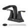 Doris Waterfall Centerset 2-handle Bathroom Faucet with Drain Assembly