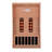 Dynamic Saunas Santiago 2-Person Full Spectrum Near Zero EMF FAR IR Sauna in Canadian Hemlock