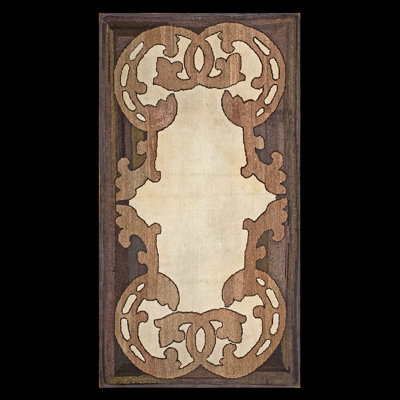 Tapis crocheté américain One-of-a-Kind