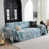 Chenille bleue abstraite sélectionné