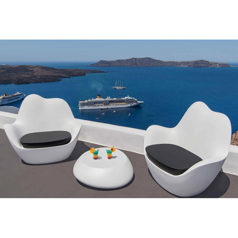 Sabinas - Resin Lounge Chair - Basic, Anthracite