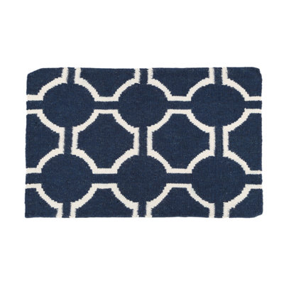 Geometric Hand Woven 120cm X 180cm Area Rug