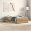 Bed Frame with Drawer Engineered Wood-42275407-42275404