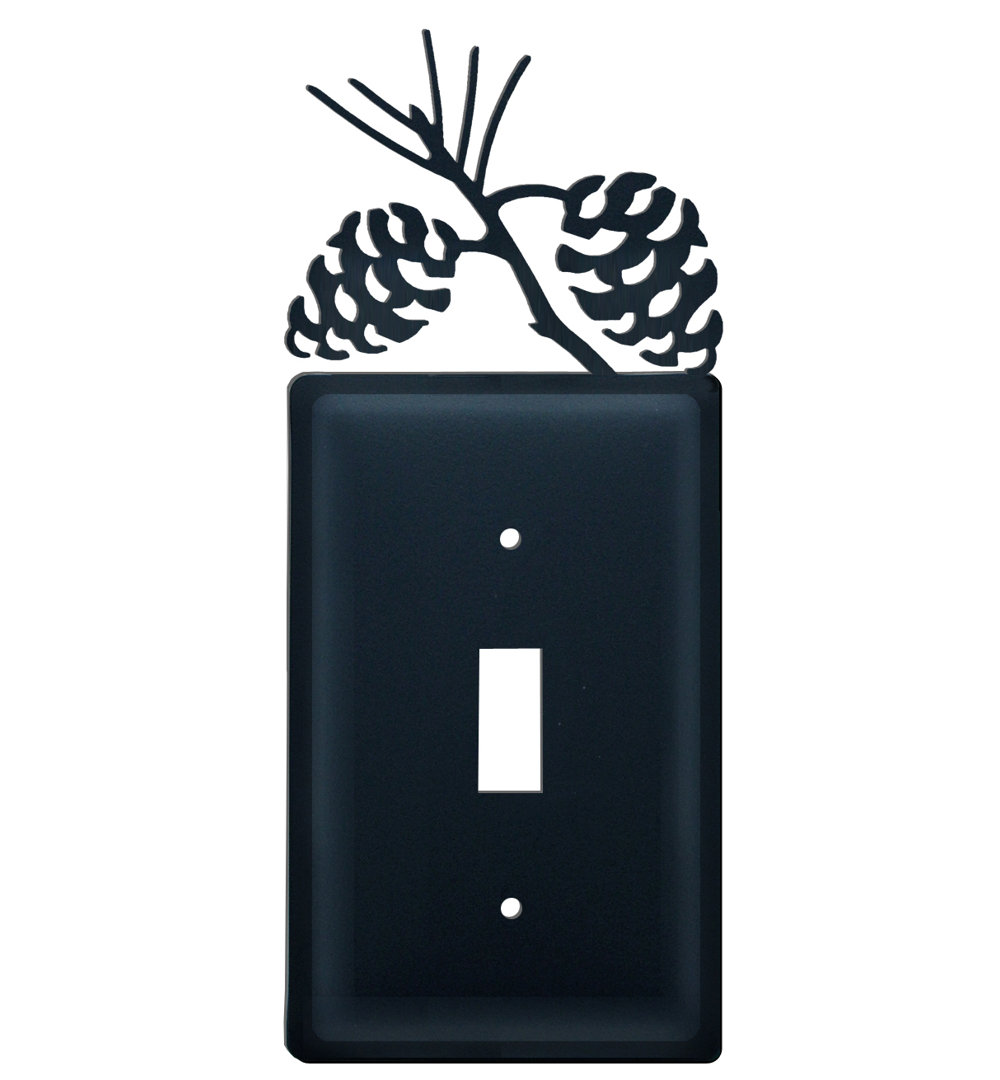 Landscape & Nature 1 - Gang Toggle Light Switch Wall Plate Village Wrought Iron