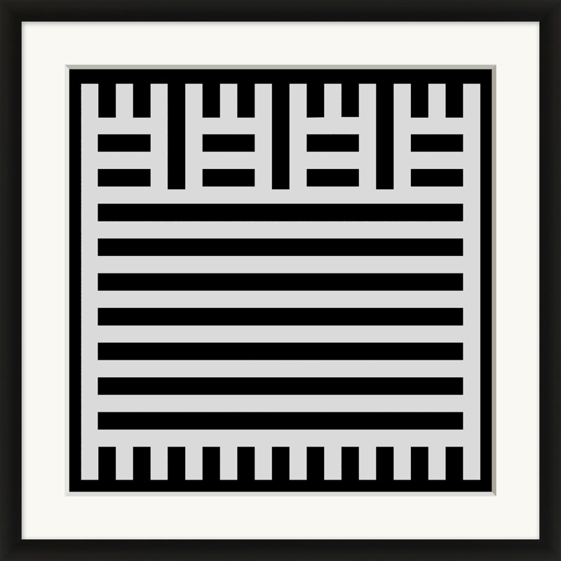 White Stripes 1 - Impression sur papier