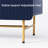 69" Fluted Sideboard Buffet Cabinet with 2 Drawers & 4 Doors, Soft-Close Hinges, Modern Accent Cabinet-509294532